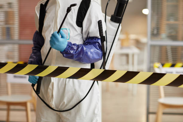 Professional Trauma Scene Cleanup technician working in Pike, NH